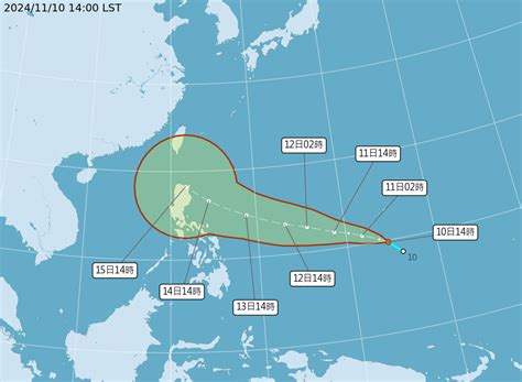 烏薩奇來了？日氣象廳估準颱風「天兔」這天影響台灣