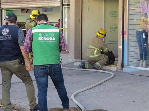 Sofocan Incendio En Oficinas De La Colonia Centro Diario Del Yaqui