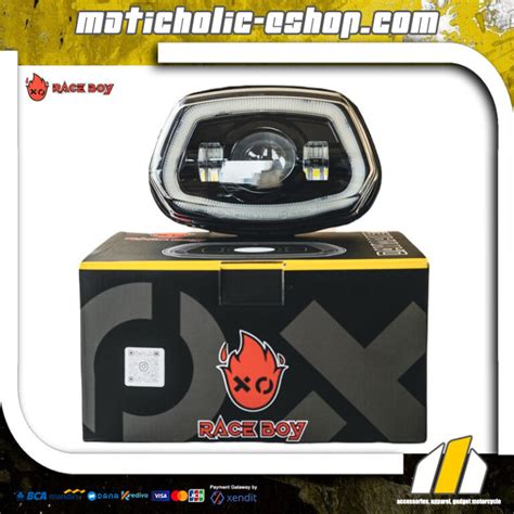 RACE BOY Headlamp O DRL Daymaker Vespa Sprint Maticholic Eshop