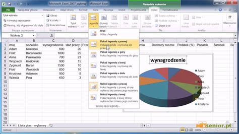 Microsoft Excel Tworzenie Wykres W I Diagram W Youtube