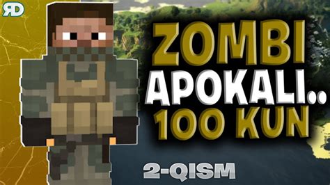 Kun Zombi Apokalipsis Minecraft Kunlar Youtube