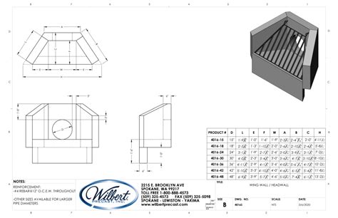 Headwalls Wilbert Precast Inc