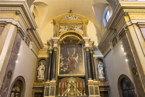 Interiors Of Saint Joseph Church Paris France Stock Photo Image Of