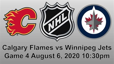 Calgary Flames Vs Winnipeg Jets Game Live Nhl Play By Play Reaction