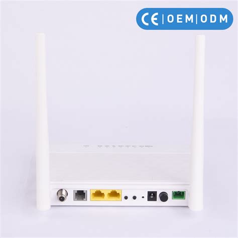 FTTX 1GE 1FE VOIP 2 4G WLAN CATV GPON ONT ONU