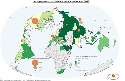 Mc Donald s quelle présence dans le monde Cartolycée