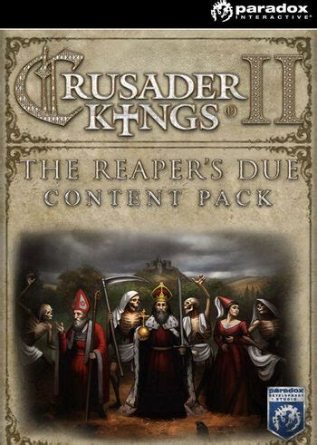 Crusader Kings Ii The Reaper S Due Content Dlc Key