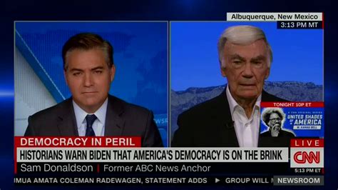 Sarah Reese Jones On Twitter Sam Donaldson Tells Jim Acosta That The