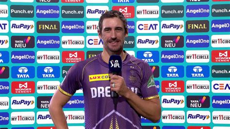 Watch Kkr Vs Srh Pre Match Interview Mitchell Starc Video Online Hd