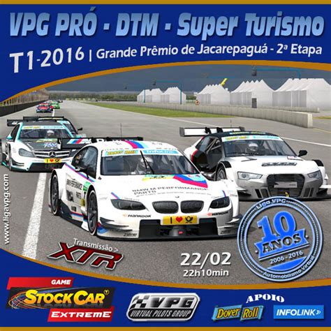 Em Jacarepagu Agora A Vez Da Vpg Pro Dtm Mostrar Sua For A Liga