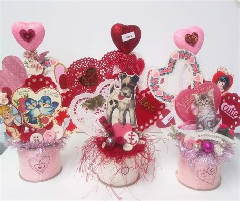 Pin By Sandra Currey On Valentines Vintage Valentine Crafts Diy