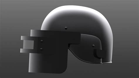 PUBG Helmet Level 3 3D Model CGTrader