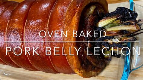 Oven Baked Pork Belly Lechon Cebuchon Josies Pinoy Kitchen