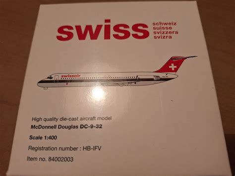 Swissair McDonnell Douglas DC 9 32 1 400 Reg HB IFV Kaufen Auf Ricardo