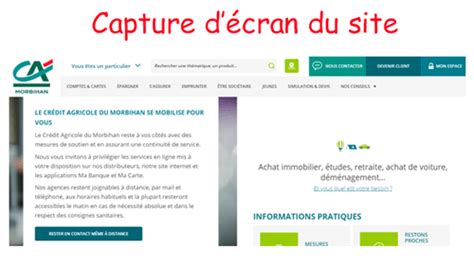 Ca Morbihan Acc S Au Compte Cr Dit Agricole Du Morbihan En Ligne