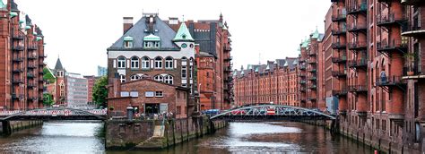 Speicherstadt, former warehouse district of the city of Hamburg