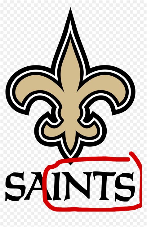 New Orleans Saints Clipart, HD Png Download - vhv