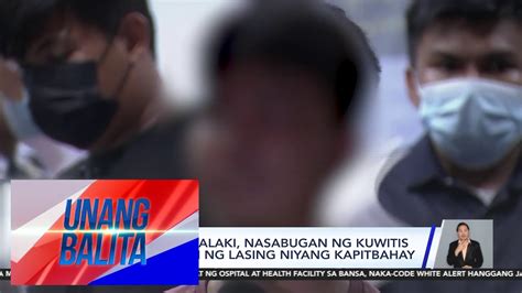 Anyos Na Lalaki Nasabugan Ng Kuwitis Na Sinindihan Ng Lasing Niyang