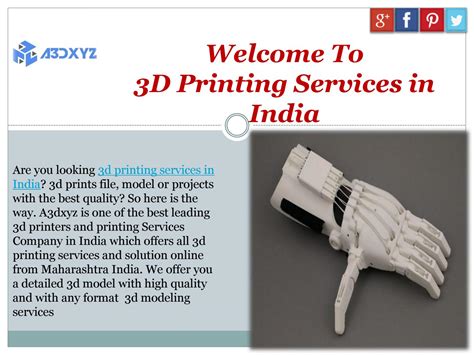 3d Printing Services In India By A3dxyz Issuu