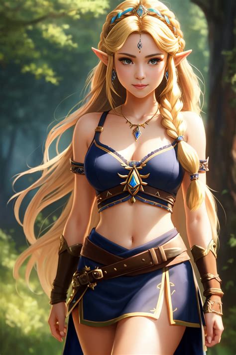 Ai Approaching Perfection Princess Zelda By Laxcougar18 On Deviantart