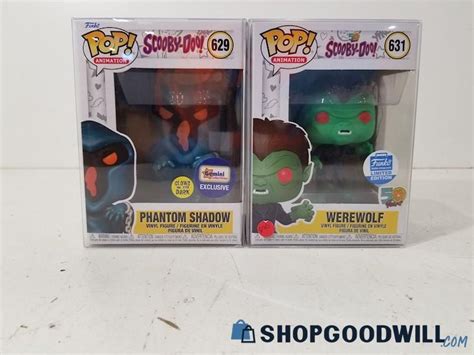 Funko Pop Scooby Doo Phantom Shadow Werewolf Figures