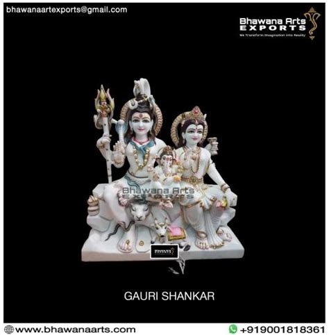 Marble Gauri Shankar Statue At Rs Marble Radha Krishna Statue