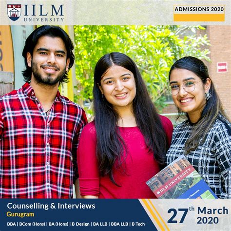 On-Campus Admission Interviews | IILM University, Gurugram