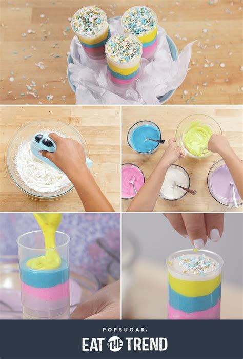 Unicorn Ice Cream Push Up Pops Popsugar Food