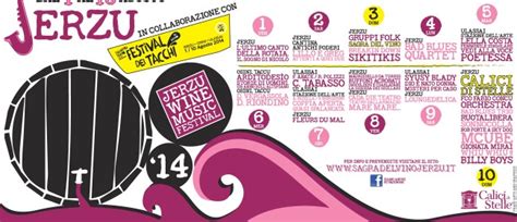 Calici Di Stelle Jerzu Wine Music Festival Dal 1 Agosto Al 10