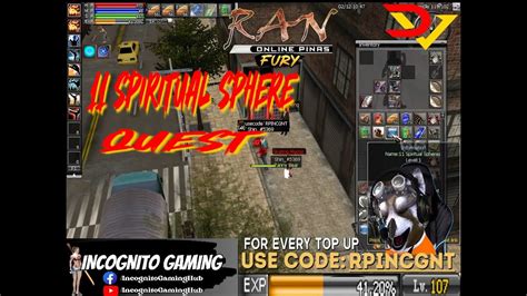 11 SPIRITUAL SPHERE QUEST RAN ONLINE PINAS INCOGNITO GAMING YouTube