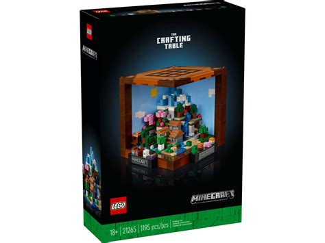 Lego Minecraft Werkbank Crafting Table Mit Micro Biomen