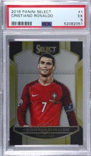 2016 17 Panini Select Terrace 1 Cristiano Ronaldo For Sale Online EBay