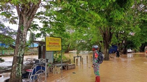 Banjir Di Kalsel Sejumlah Ruas Jalan Barabai Hs Tergenang Lagi Ini