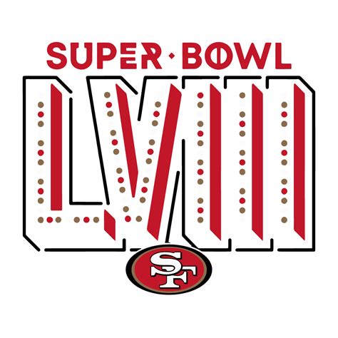 Super Bowl Lviii San Francisco 49ers Logo Svg Inspire Uplift