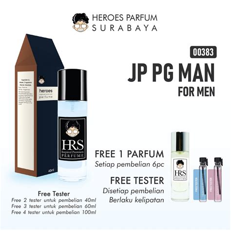 Jual Heroes Parfum JP PG Men 00383 For Men Shopee Indonesia