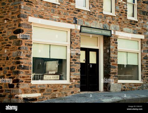 The African-American History Museum, Harpers Ferry, West Virginia Stock ...