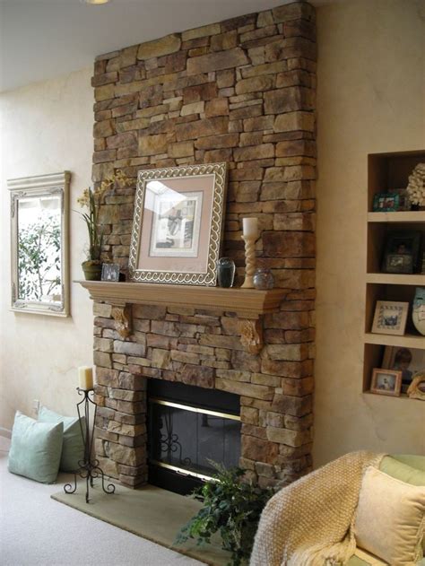 Faux Fireplace Stone Veneer | FIREPLACE DESIGN IDEAS