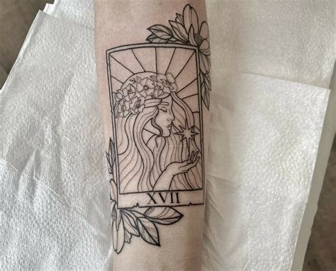 101 Best Star Tarot Card Tattoo ideas that will blow your mind! - Outsons