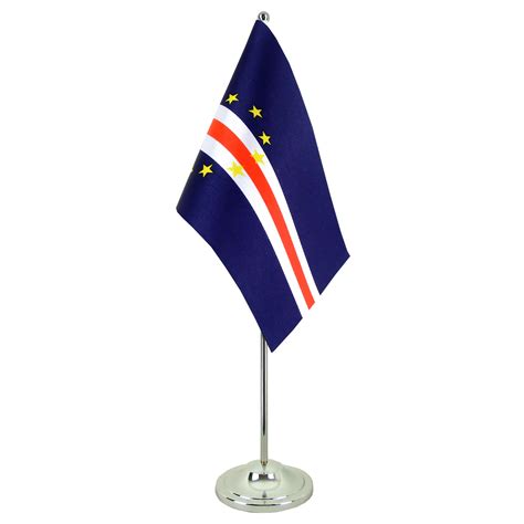 Cape Verde Satin Table Flag 6x9 MaxFlags Royal Flags