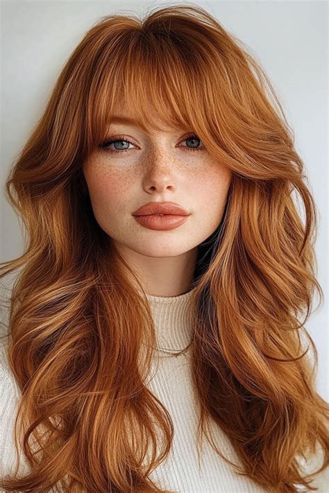 Fall Hair Colors To Light Up The Season Radiant Ginger Waves With