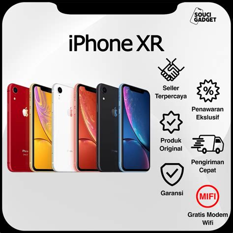 Jual Iphone Xr Gb Gb Gb Original Fullset Second Mulus