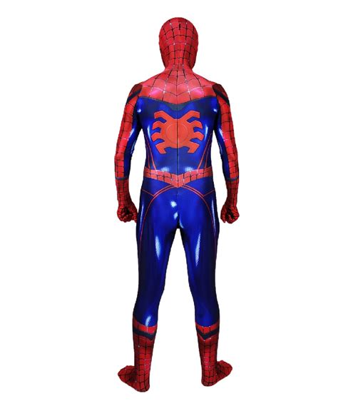 Custom Spiderman Cosplay Suit Lycra Full Body Spandex Spider Man