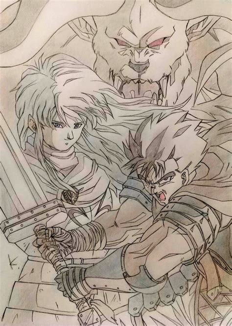 Fan Art By Kakeru Dbskakeru1 Berserk Dragonslayer Character Art