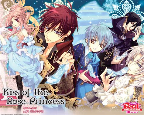 Official Shojo Beat — Kiss Of The Rose Princess Wallpapers To Celebrate