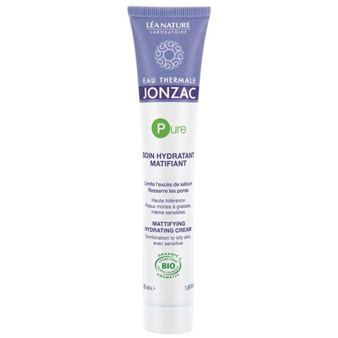 SOIN HYDRATANT MATIFIANT 50ML JONZAC Acheter Sur EtiketBio Eu