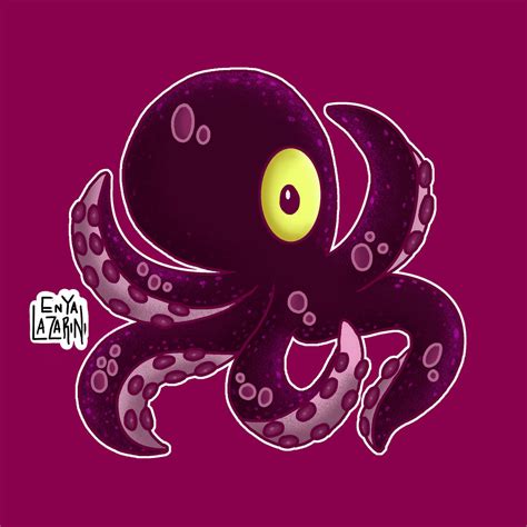 One Eye Octopus By Enyalazarini On Deviantart