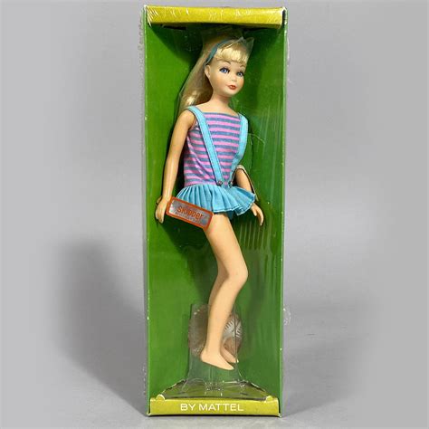 Mod Barbie Twist Skipper Straight Pale Blonde With Box