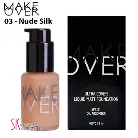 PRODUK PROMO Make Over Ultra Cover Liquid Matt Foundation 03 Nude