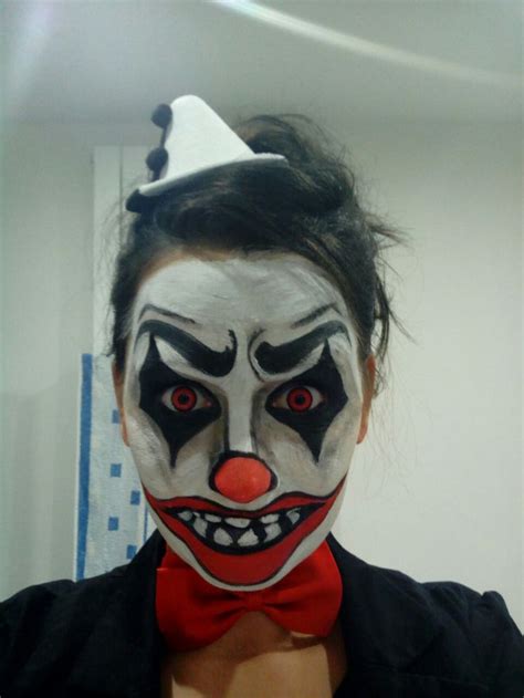 Scary Clown Halloween Make Up Creepy Halloween Makeup Scary Clown Face Creepy Clown Makeup