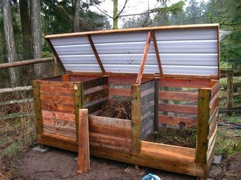 How To Build A Compost Bin From Wood Pallets By Lucky0222 Jardín De Bajo Mantenimiento